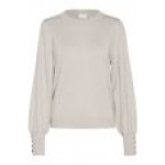  Kaffe O-neck pullover KALizza Elephant Skin Melange